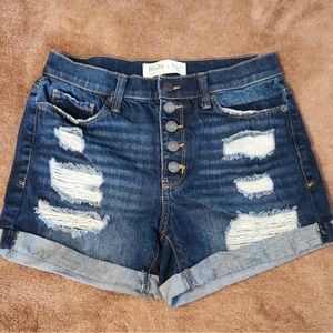 Mudd shorts, High rise
